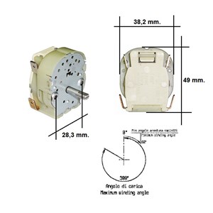 Timer Temporizzatore conto alla rovescia 15 minuti per fornetto