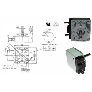 Contaminuti temporizzatori timer 480121102772 WHIRLPOOL