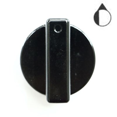 Glem Gas - Kit 6 Manopole per Piano Cottura Colore Inox