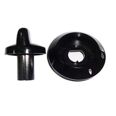 Manopole Forno BD-Herego 6mm - Set 8 Pezzi, In Lega Di Zinco, Per Cucine A Gas E Piani Cottura - Foto 5