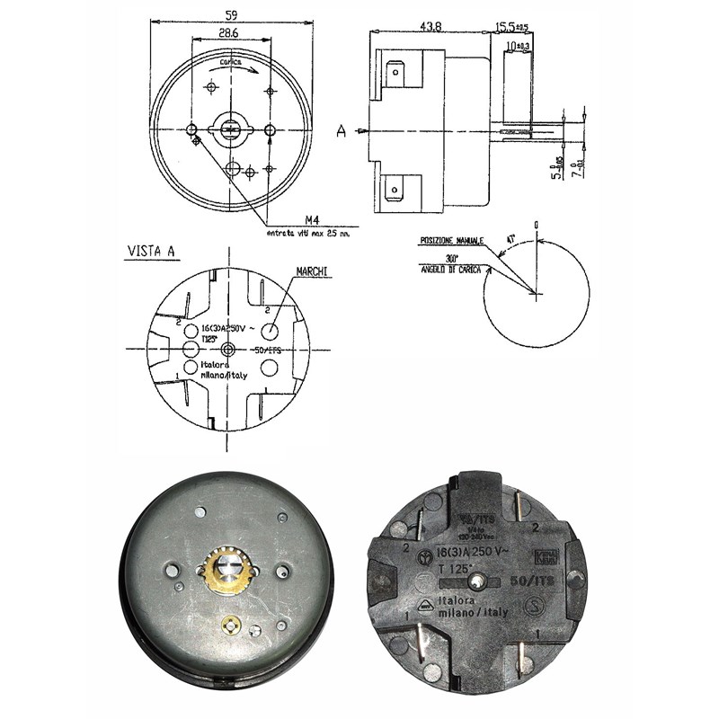 Contaminuti temporizzatori timer A8313