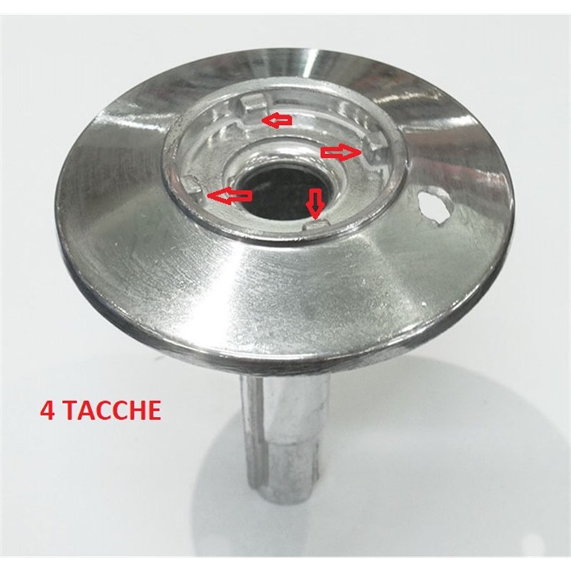 SOS Accessoire Kit 4 Cappelli E 4 Bruciatori Per Piani Cottura ARTHUR MARTIN / ELECTROLUX - Sostituisce 3540003039, 3540004037