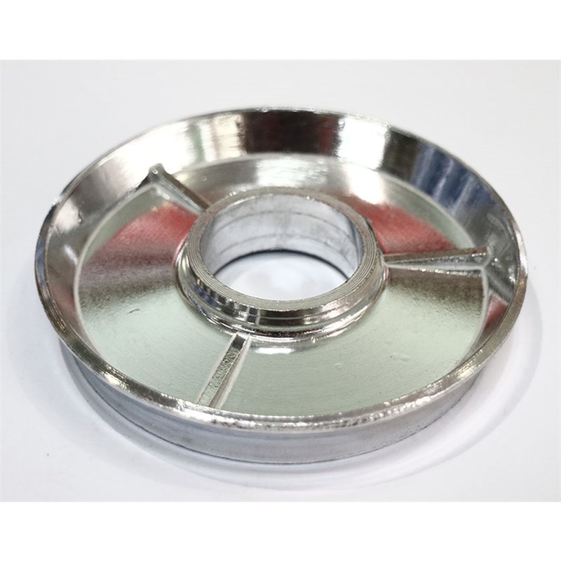 Gocciolatoio Bruciatore Cromato Per GE Kenmore WB31X5014 Piano Cottura A Gocciolatoio Cromato Con 8 Bruciatori - Ricambio Compatibile Per GE, Kenmore (WB31X5014) Gocciolatoio Bruciatore GE - Foto 5