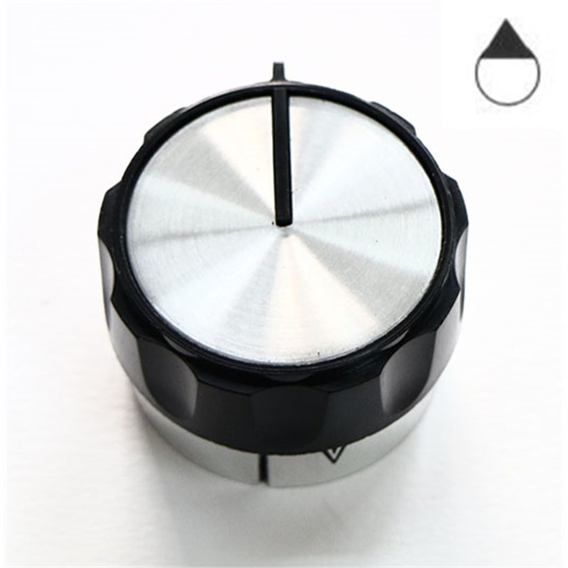 Set 6 Manopole Forno Argento - Pomelli 6mm Universali Per Stufe A Gas E Piani Cottura - Foto 3