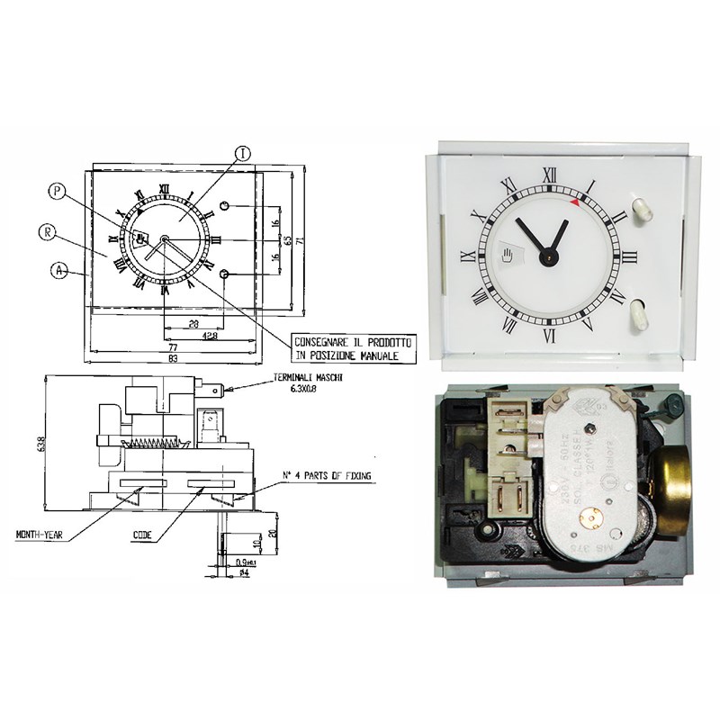 Contaminuti Temporizzatori Timer TMA03 WHIRLPOOL - Foto 8