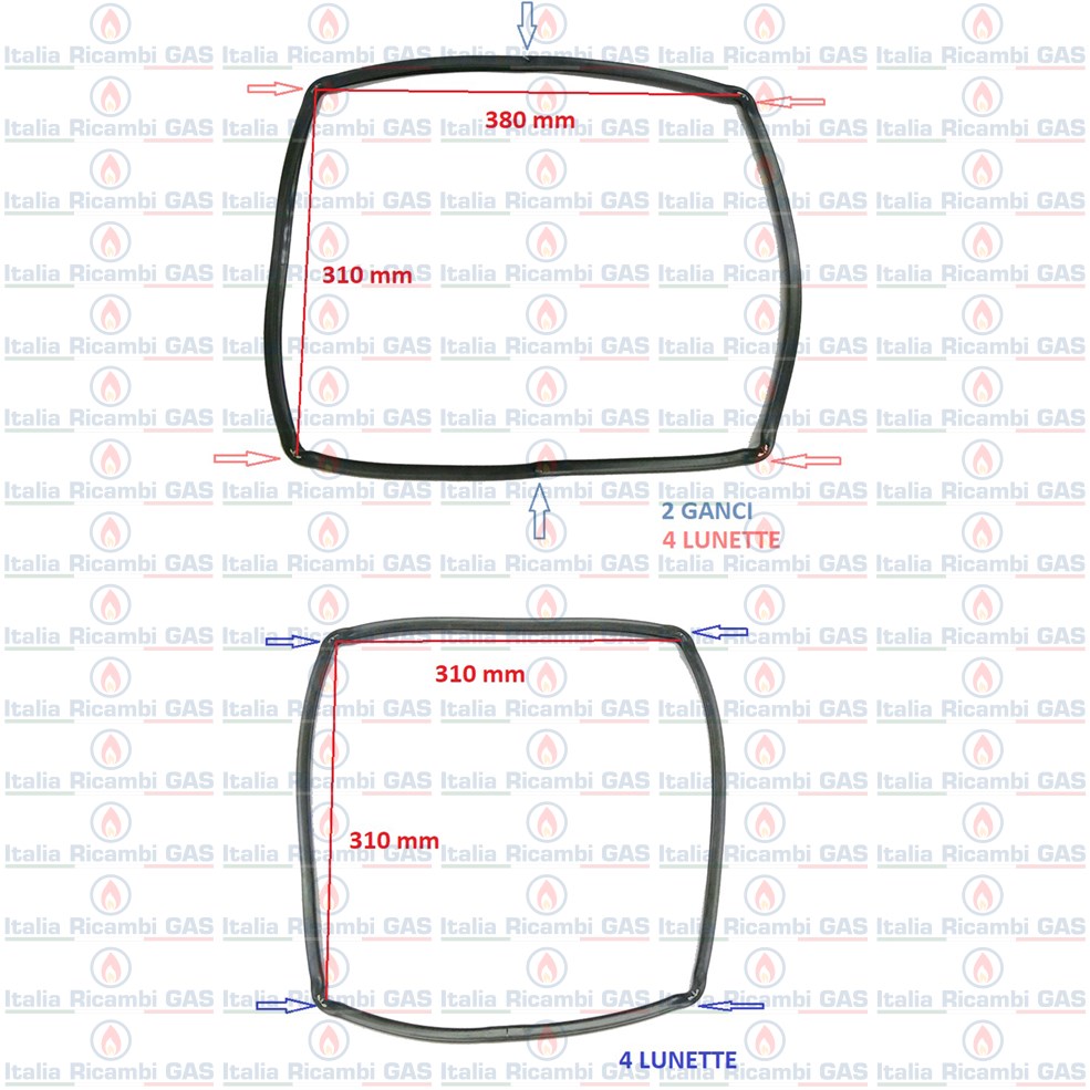 Guarnizioni forno A6879 ILVE