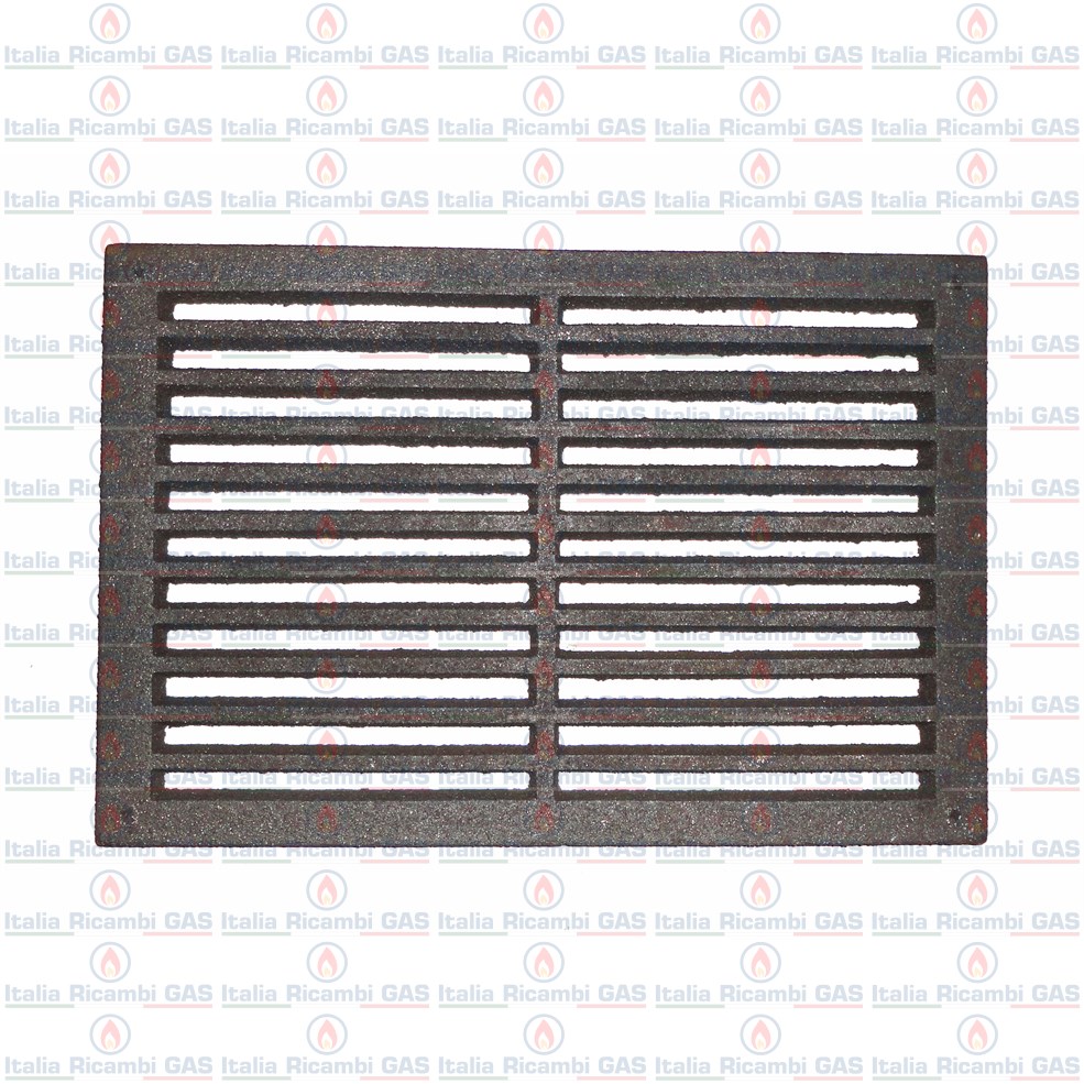Griglia In Ghisa Per Stufa E Camino (225x255 Mm) - Caduta Cenere - K6864/1