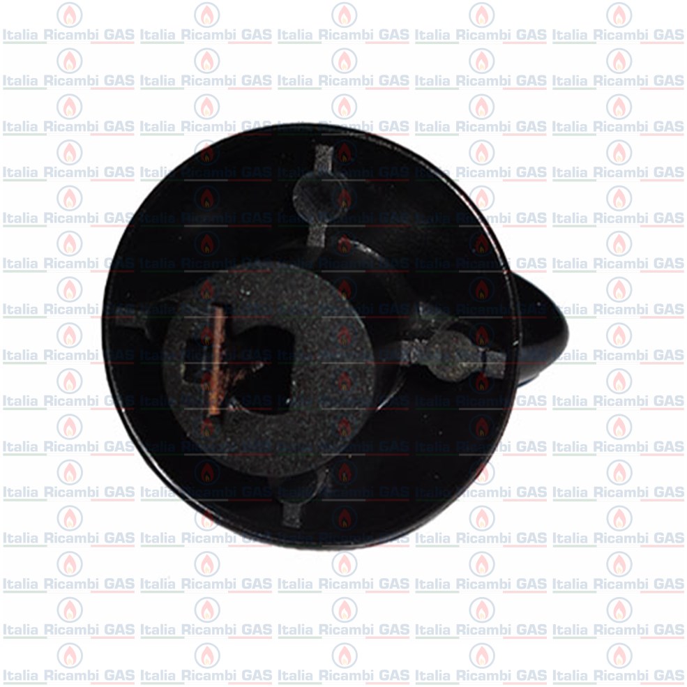 Manopola Franke Nera MN 1152 Per Piani Cottura Gas E Cucine - Adattabile