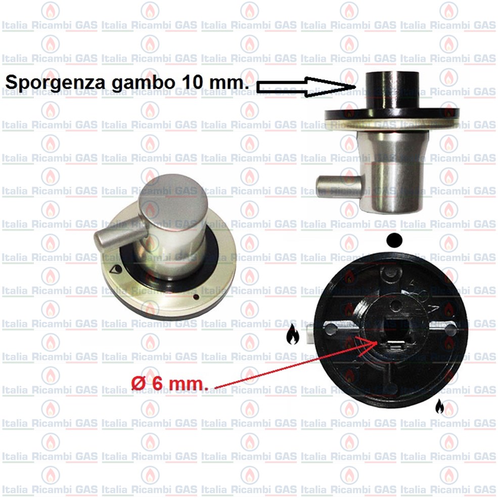 MANOPOLA UNIVERSALE CUCINA - PIANO COTTURA BIANCA PASSO 6 - 7 - 8 - Foto 8