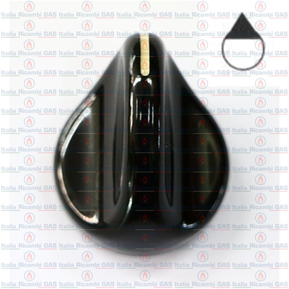 MANOPOLA MODERNA TRASPARENTE SILVER PER FORNO - Foto 7